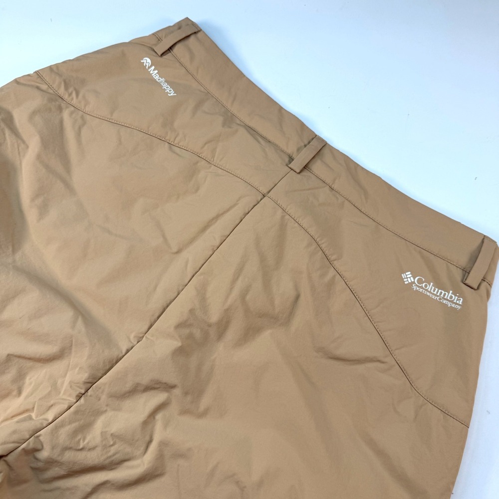 Columbia x Madhappy Beige Tan Insulated Pants Women's Size‎ 10R Limited Collab